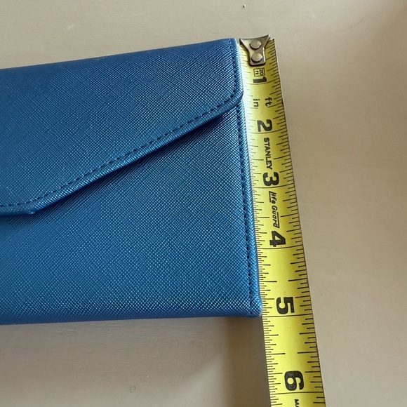 ZOPPEN |  Mulit-purpose RFIP Blocking Passport Holder Travel Wallet | Blue - Picture 8 of 9